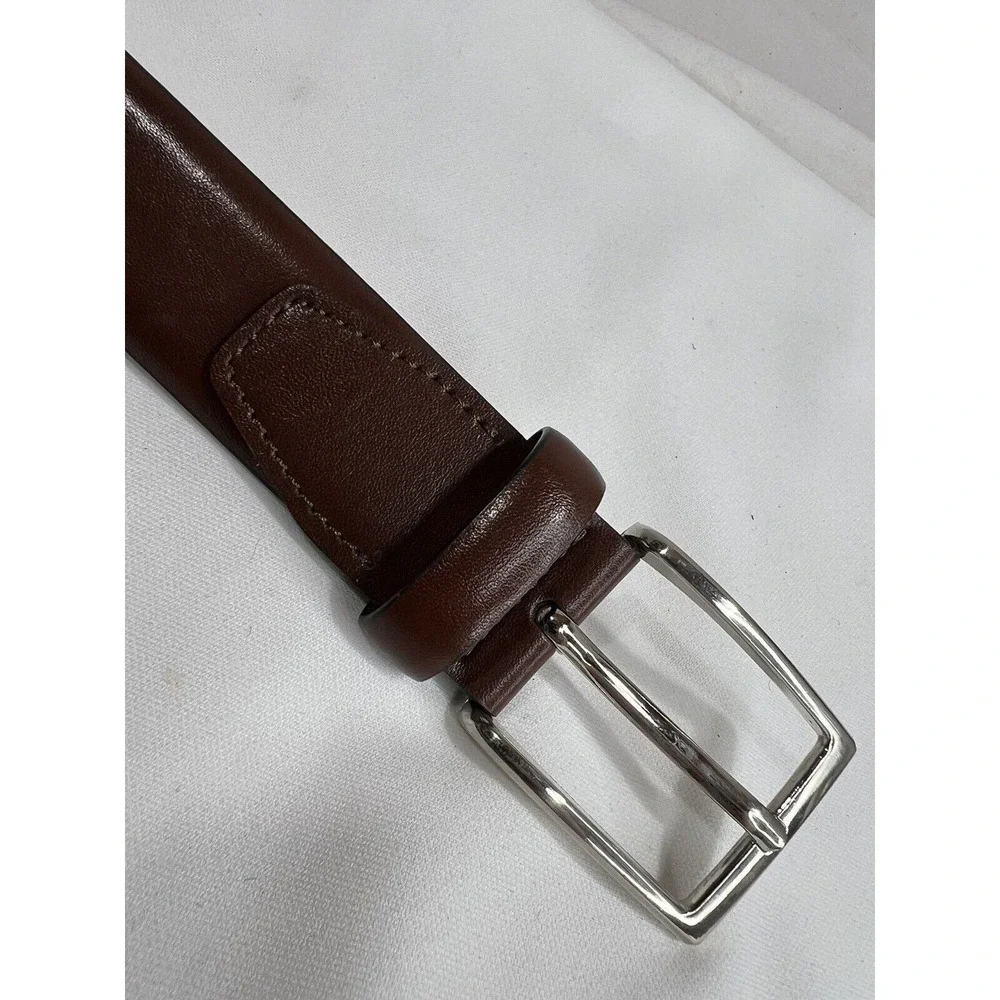 Anchor leather belt